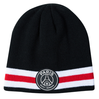 Paris Saint Germain czapka zimowa Stripe black