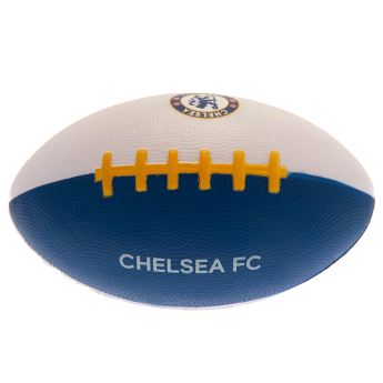 Chelsea minipiłka do futbolu amerykańskiego royal blue and white