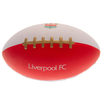 Liverpool minipiłka do futbolu amerykańskiego red and white