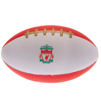 Liverpool minipiłka do futbolu amerykańskiego red and white