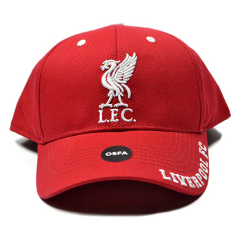 Liverpool czapka baseballówka Mass Frost red