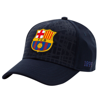 Barcelona czapka baseballówka Barca navy