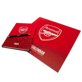 Arsenal pudełko upominkowe Calendar & Diary Musical 2024