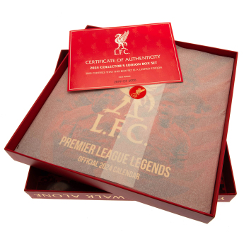 Liverpool pudełko upominkowe Calendar & Diary Musical 2024