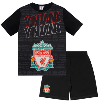 Liverpool piżama dziecięca Text black