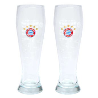 Bayern Monachium zestaw szklanek Weissbier Crest