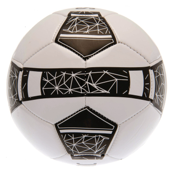 Juventus piłka crest on a black and white - size 5