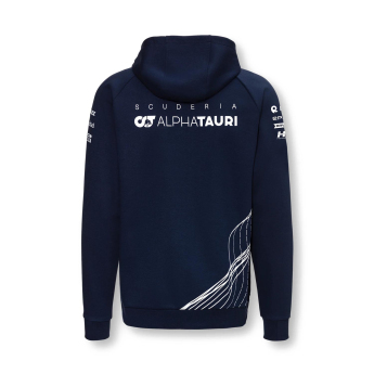 AlphaTauri męska bluza z kapturem Marineblau F1 Team 2022