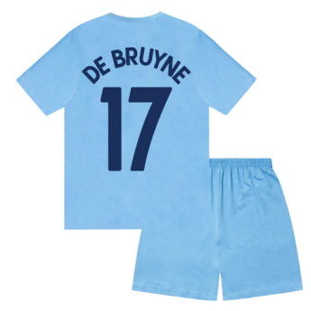Manchester City piżama dziecięca Text De Bruyne
