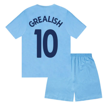 Manchester City piżama dziecięca Text Grealish