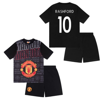 Manchester United piżama dziecięca Crest Rashford