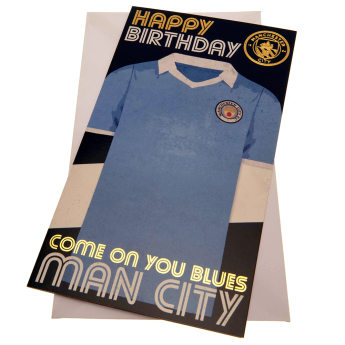 Manchester City życzenia urodzinowe Retro - Hope you have a great day!