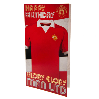 Manchester United życzenia urodzinowe Retro - Hope you have a great day!