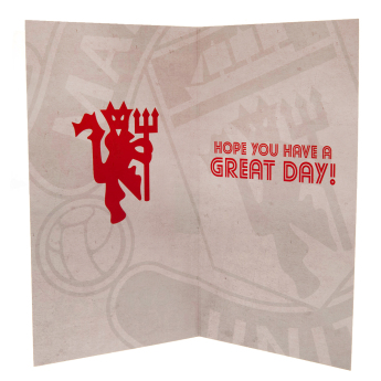 Manchester United życzenia urodzinowe Retro - Hope you have a great day!