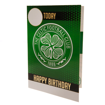 FC Celtic kartka urodzinowa z naklejkami To a No.1 Celtic Fan! Have an amazing day