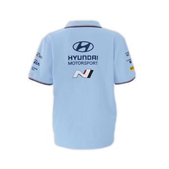 Hyundai Motorsport męska koszulka polo Design Hyundai 2023