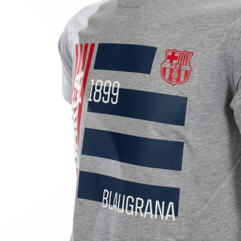 Barcelona koszulka dziecięca Blaugrana grey