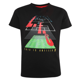 Liverpool koszulka dziecięca Pitch black