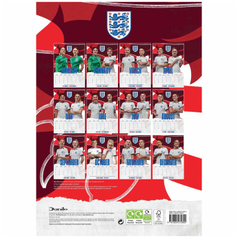 Reprezentacja piłki nożnej kalendarz England Lionesses 2024