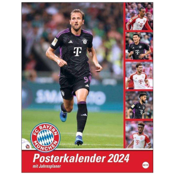 Bayern Monachium kalendarz 2024 Wall