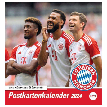 Bayern Monachium kalendarz 2024 Postcard
