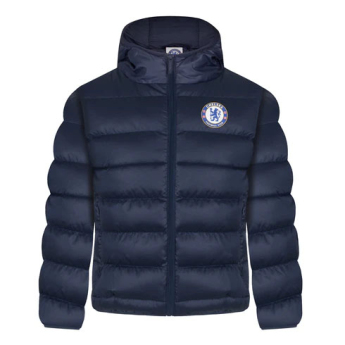 Chelsea kurtka zimowa dla dzieci Quilted blue