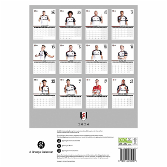 Fulham kalendarz 2024