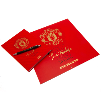 Manchester United pudełko upominkowe Calendar & Diary Musical Gift Box 2024