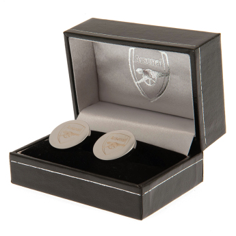 Arsenal spinki mankietowe Stainless Steel Round Cufflinks