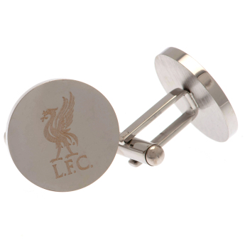 Liverpool spinki mankietowe Stainless Steel Round Cufflinks