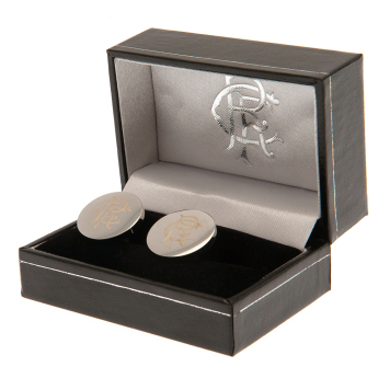 FC Rangers spinki mankietowe Stainless Steel Round Cufflinks