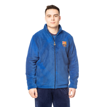 Barcelona męska bluza z kapturem Chaqueta blue