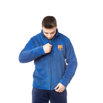 Barcelona męska bluza z kapturem Chaqueta blue