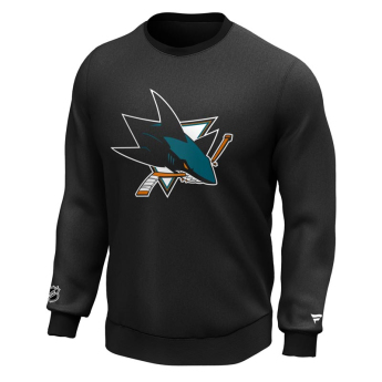 San Jose Sharks bluza męska Iconic Primary Colour Logo Graphic Crew