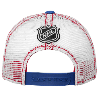 New York Rangers dziecięca czapka baseballowa core lockup trucker snapback