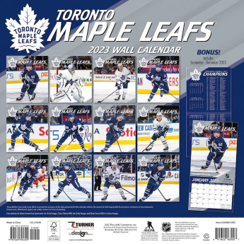 Toronto Maple Leafs kalendarz 2023 Wall