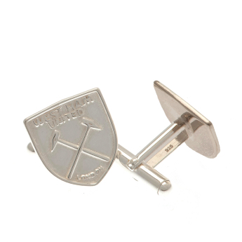 West Ham United spinki mankietowe Sterling Silver Cufflinks