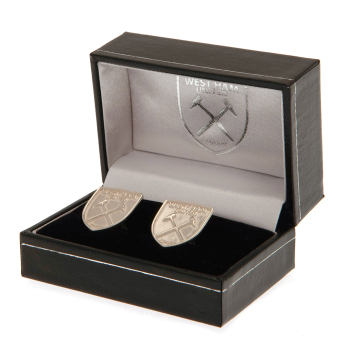 West Ham United spinki mankietowe Sterling Silver Cufflinks