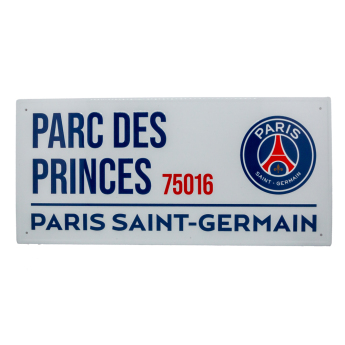 Paris Saint Germain tablica na ścianę Street Sign