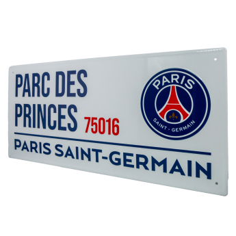 Paris Saint Germain tablica na ścianę Street Sign