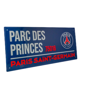 Paris Saint Germain tablica na ścianę Street Sign NV