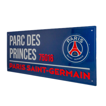 Paris Saint Germain tablica na ścianę Street Sign NV