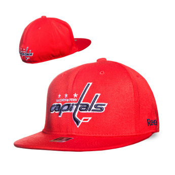 Washington Capitals czapka flat baseballówka Reebok REE red