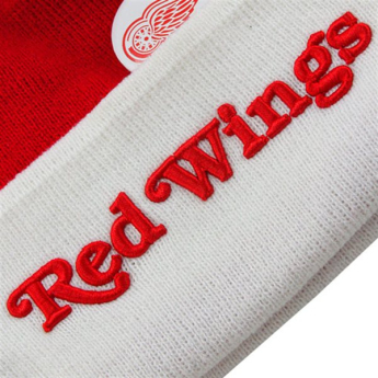 Detroit Red Wings czapka zimowa Button Up