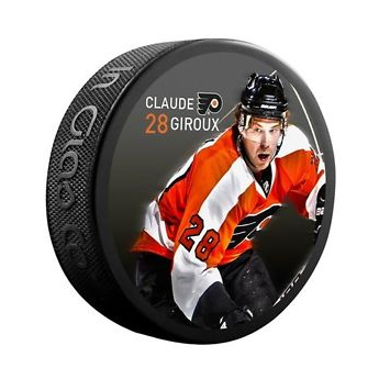 PHILADELPHIA FLYERS PUCK CLAUDE GIROUX