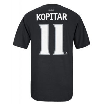 Los Angeles Kings koszulka męska Tee Flat Anze Kopitar black