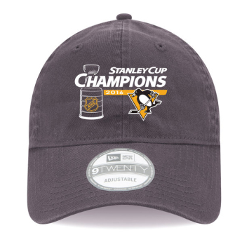 Pittsburgh Penguins czapka baseballówka 2016 Stanley Cup Champions 9TWENTY Charcoal