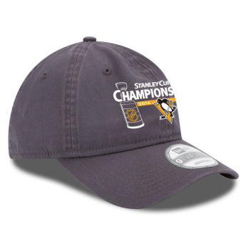 Pittsburgh Penguins czapka baseballówka 2016 Stanley Cup Champions 9TWENTY Charcoal