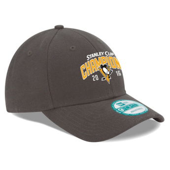 Pittsburgh Penguins czapka baseballówka 2016 Stanley Cup Champions 9FORTY Charcoal