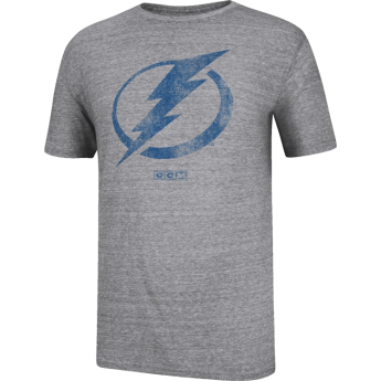 Tampa Bay Lightning koszulka męska CCM Bigger Logo grey